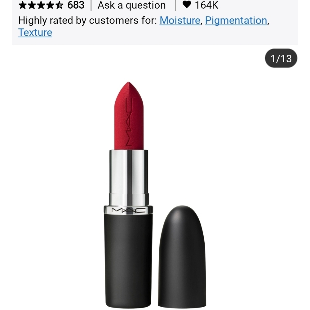 MAC Cosmetics Macximal Matte BNWOB